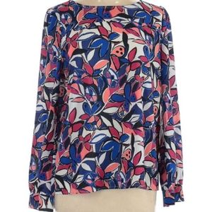 J.Crew Women's Size Small Long Sleeve sheer blouse